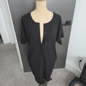 Monk & Lou Black Garment Dress